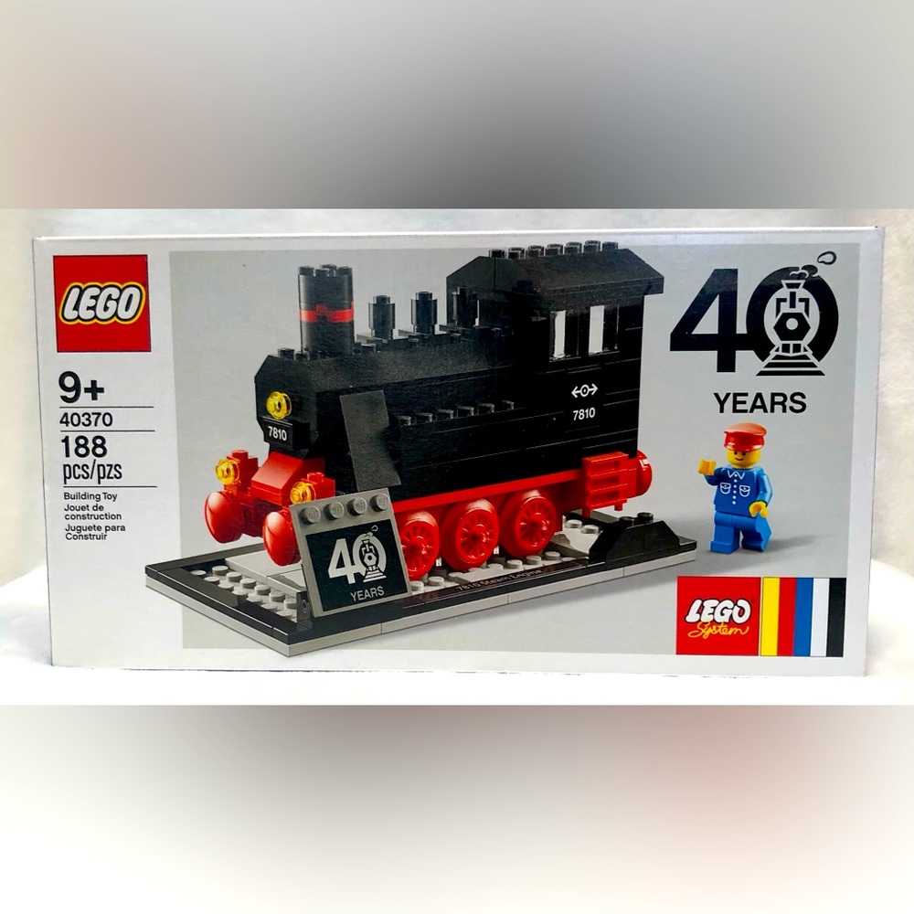 LEGO® Train 40th Anniversary Set (40370) New, Sealed